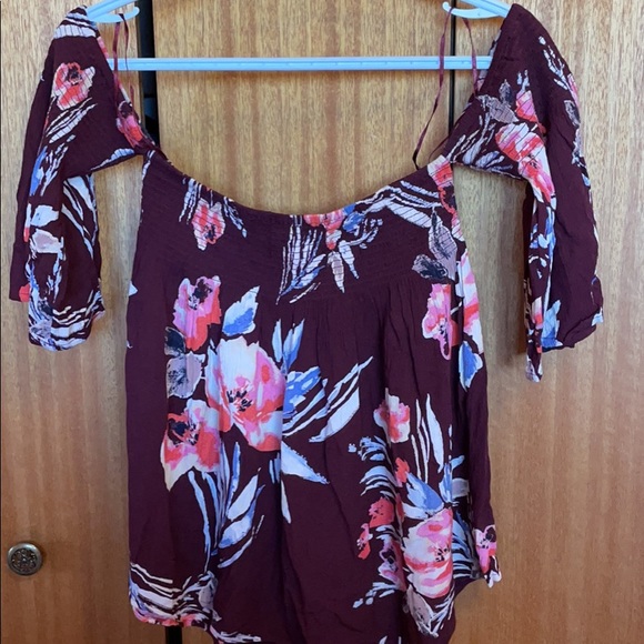 Billabong off the shoulder top - Picture 1 of 1